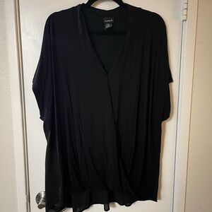 Torrid Black Relaxed Wrap Tunic